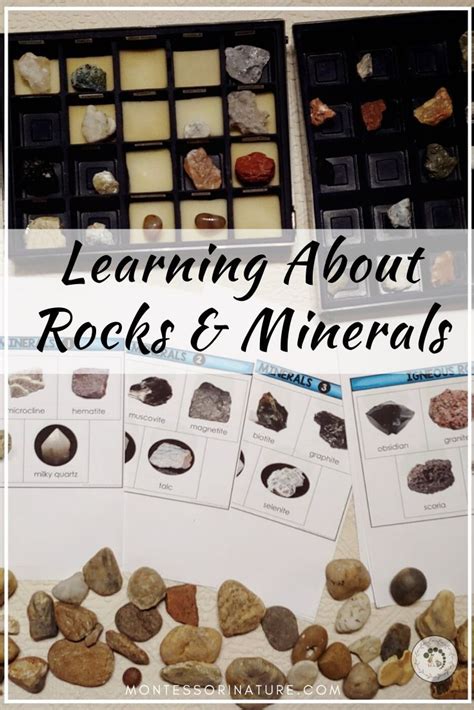 rocks and minerals activity for kids